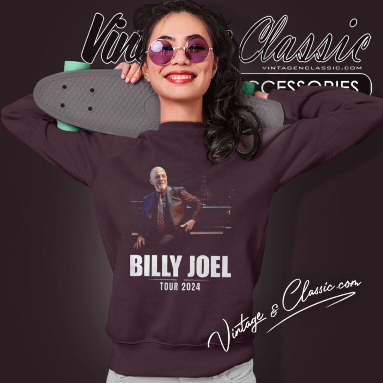 Billy Joel World Tour 2024 Sweatshirt Billy Joel World Tour 2024 Sweatshirt