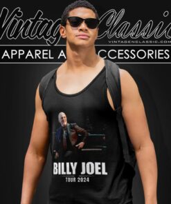 Billy Joel World Tour 2024 Tank Top Racerback