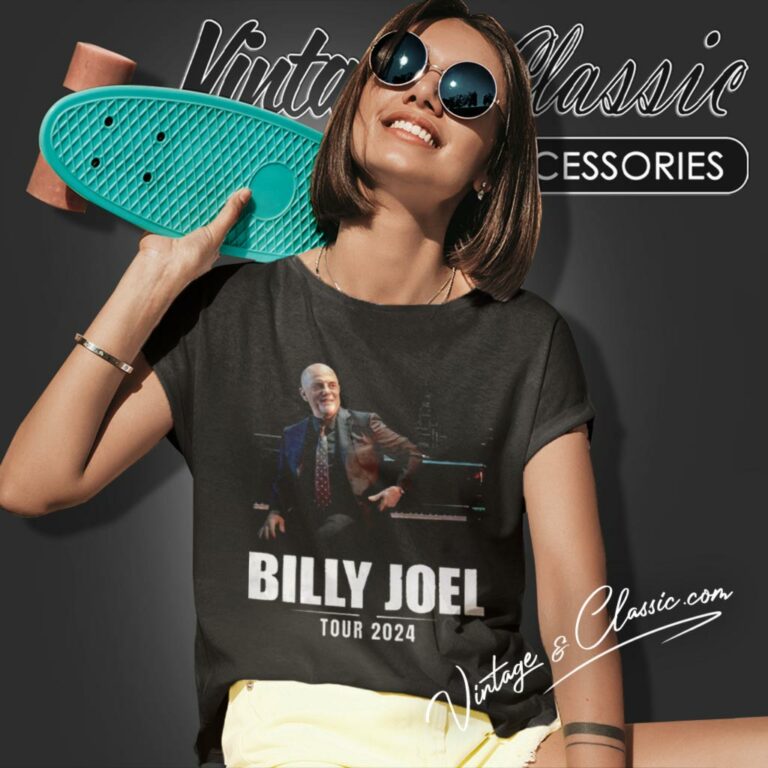 Billy Joel World Tour 2024 Women T Shirt Billy Joel World Tour 2024 Women T Shirt