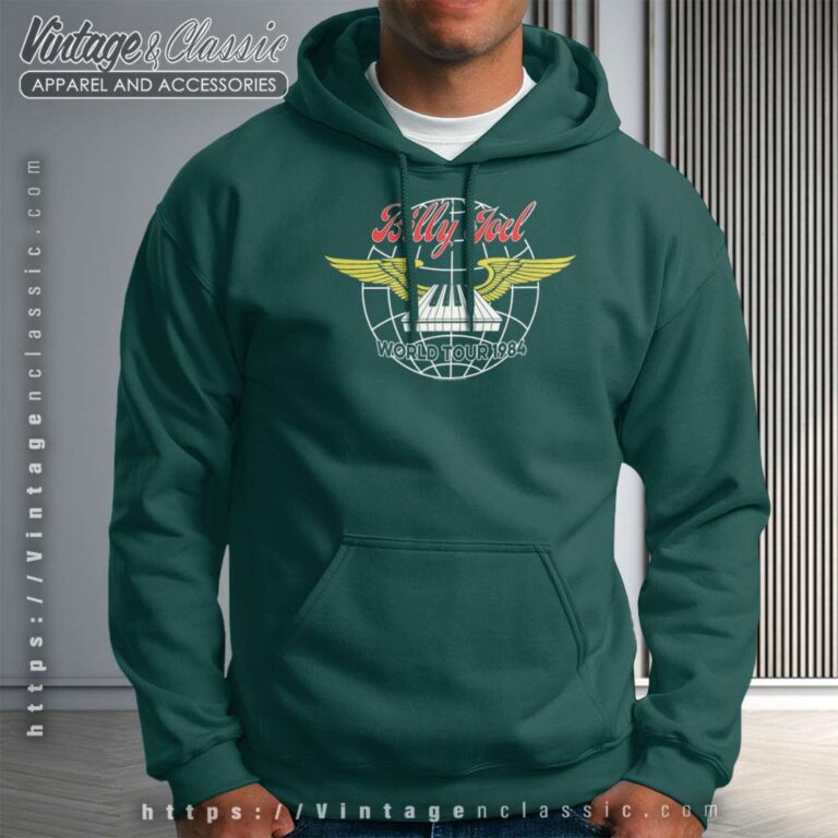 Billy Joel World Tour Hoodie Billy Joel World Tour Hoodie