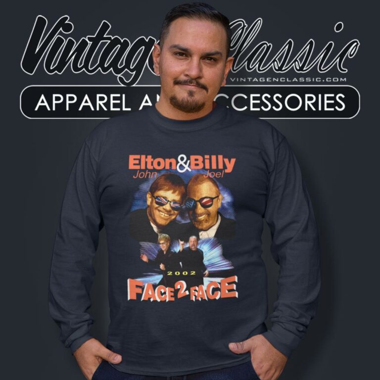 Billy Joel X Elton John Concert Long Sleeve Tee Billy Joel X Elton John Concert Long Sleeve Tee