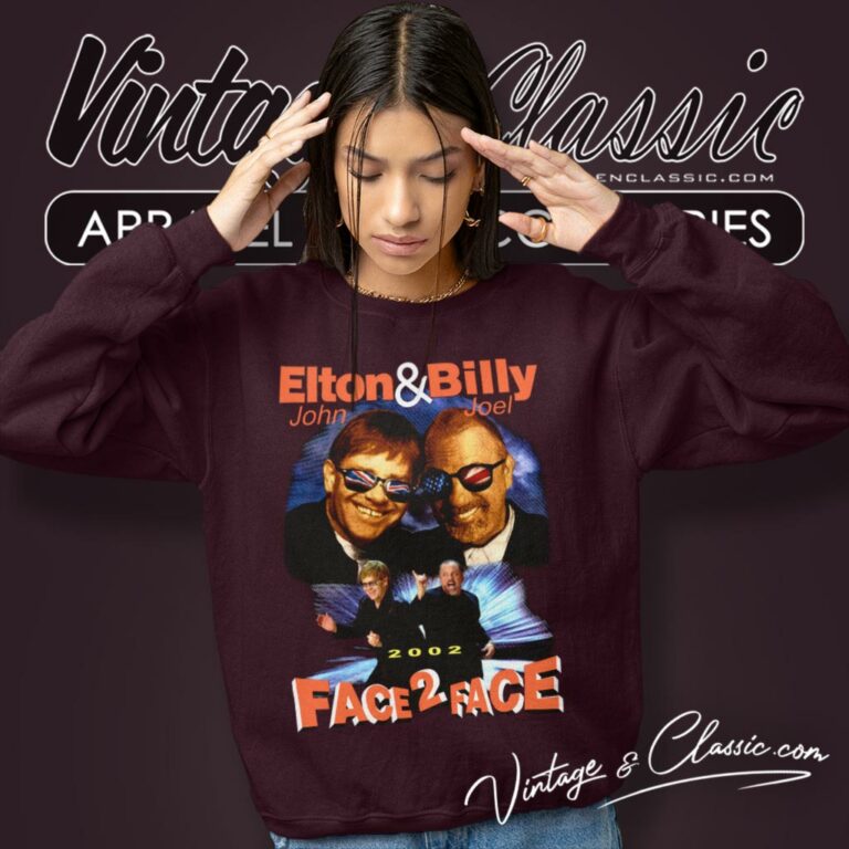 Billy Joel X Elton John Concert Sweatshirt Billy Joel X Elton John Concert Sweatshirt
