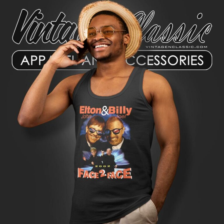 Billy Joel X Elton John Concert Tank Top Racerback Billy Joel X Elton John Concert Tank Top Racerback