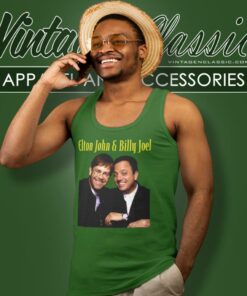 Billy Joel X Elton John Shirt Face To Face Tour Tank Top Racerback