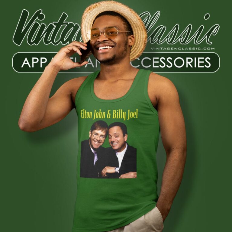 Billy Joel X Elton John Shirt Face To Face Tour Tank Top Racerback Billy Joel X Elton John Shirt Face To Face Tour Tank Top Racerback