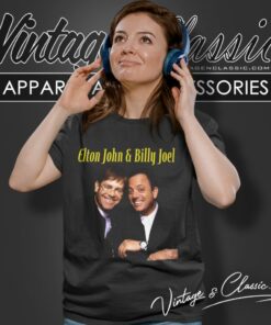 Billy Joel X Elton John Shirt Face To Face Tour Women T Shirt