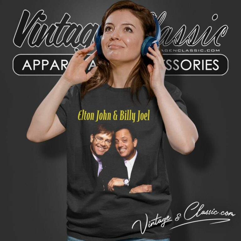 Billy Joel X Elton John Shirt Face To Face Tour Women T Shirt Billy Joel X Elton John Shirt Face To Face Tour Women T Shirt