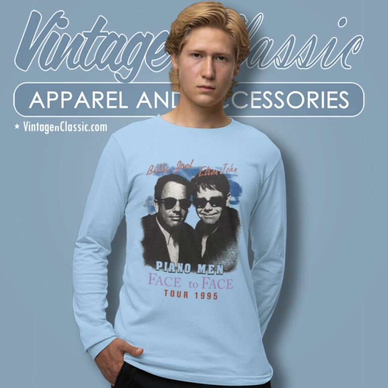 Billy Joel X Elton John Tour 1995 Long Sleeve Tee Billy Joel X Elton John Tour 1995 Long Sleeve Tee