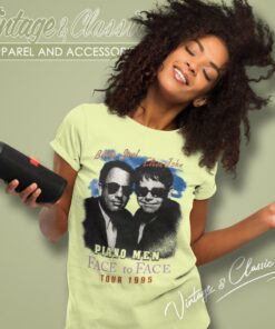 Billy Joel X Elton John Tour 1995 Women T Shirt