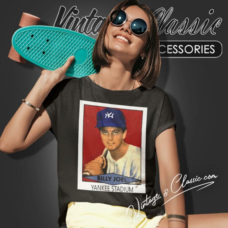 Billy Joel Yankee Stadium Tour Women T Shirt Billy Joel Yankee Stadium Tour Women T Shirt