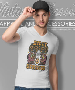Billy Strings Music Tour 2024 Vintage V Neck TShirt