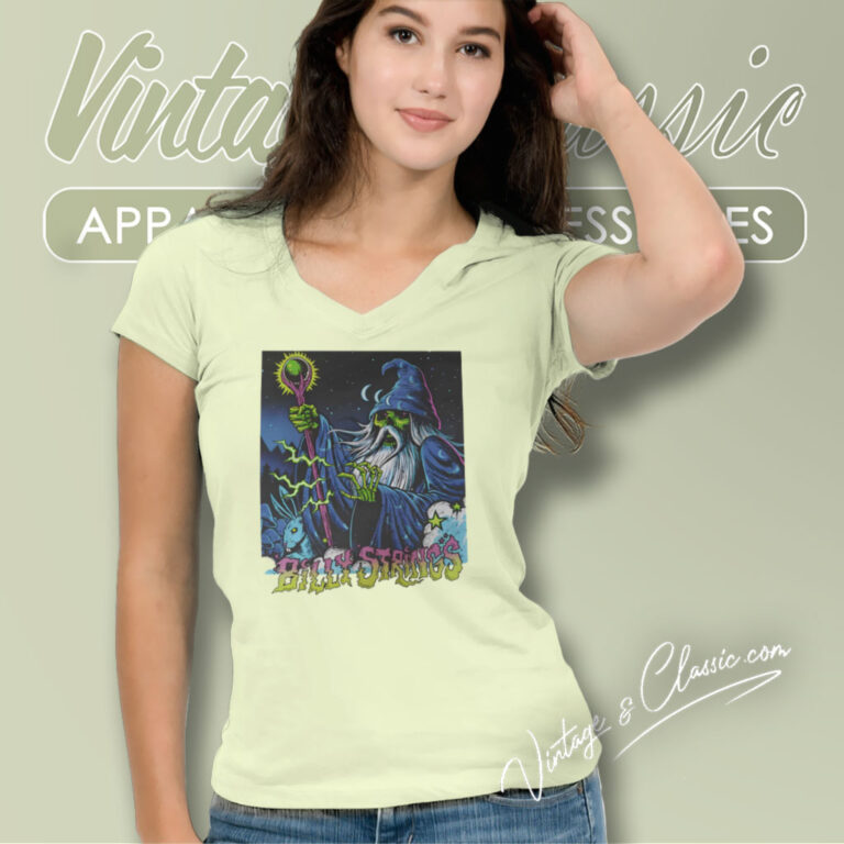 Billy Strings Tour 2024 V Neck TShirt Billy Strings Tour 2024 V Neck TShirt
