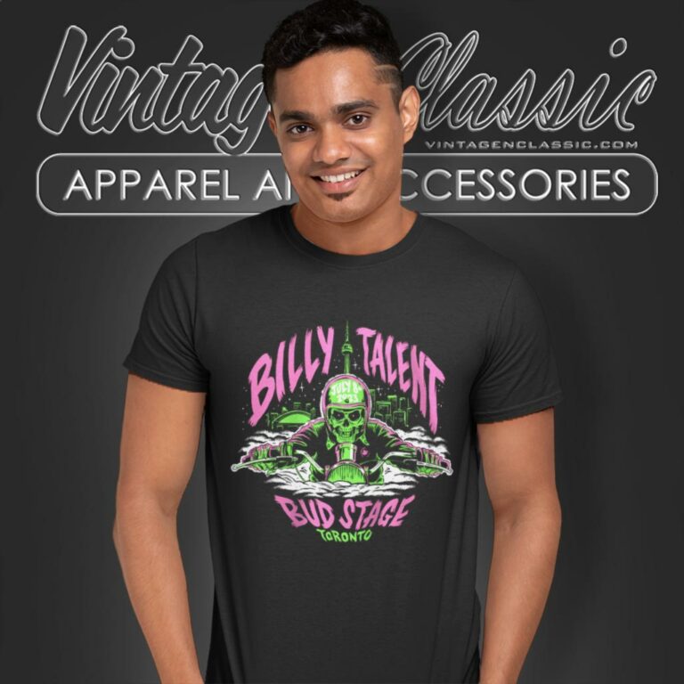 Billy Talent Bud Stage T Shirt Billy Talent Bud Stage T Shirt