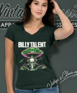 Billy Talent Rider V Neck TShirt