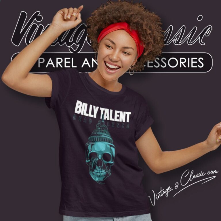 Billy Talent Dead Silence Women T Shirt Billy Talent Dead Silence Women T Shirt