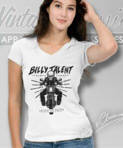 Billy Talent Ghost Faith V Neck TShirt