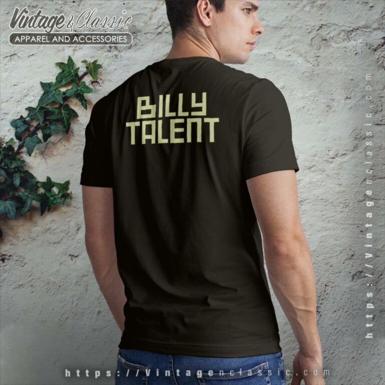 Billy Talent Shirt Afraid Of Heights Backside T Shirt Billy Talent Shirt Afraid Of Heights Backside T Shirt