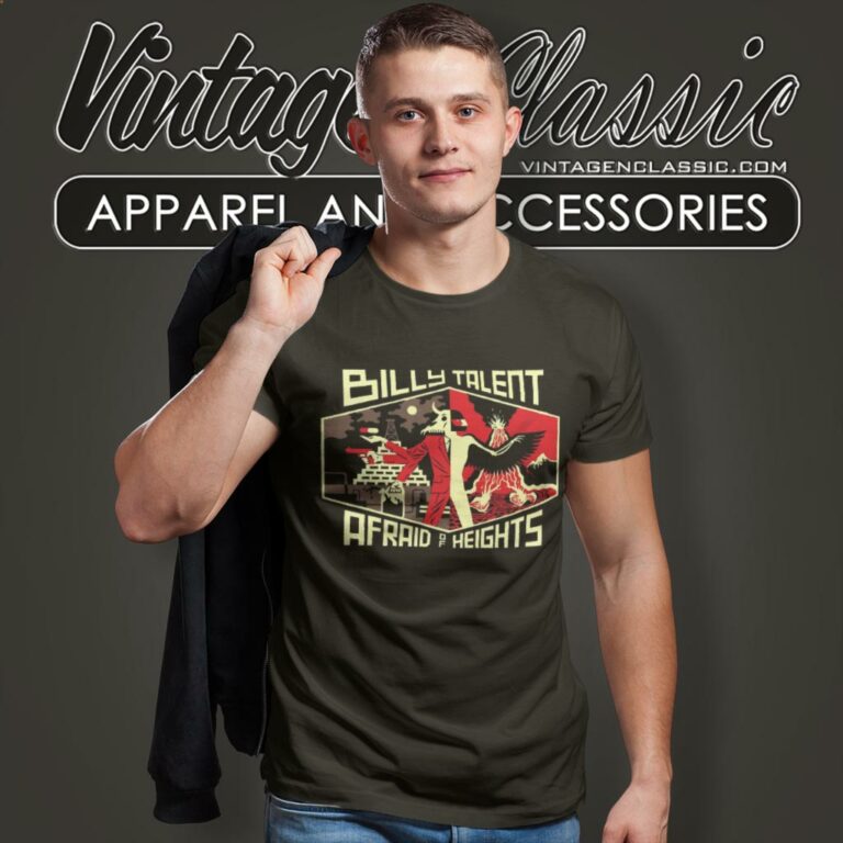 Billy Talent Shirt Afraid Of Heights T Shirt Billy Talent Shirt Afraid Of Heights T Shirt
