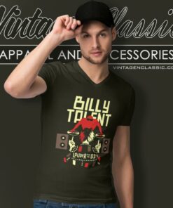 Billy Talent Shirt Louder Than The Dj V Neck TShirt