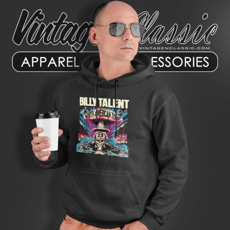 Billy Talent Shirt North American Tour Hoodie Billy Talent Shirt North American Tour Hoodie