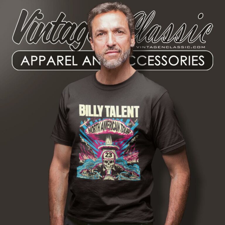 Billy Talent Shirt North American Tour T Shirt Billy Talent Shirt North American Tour T Shirt