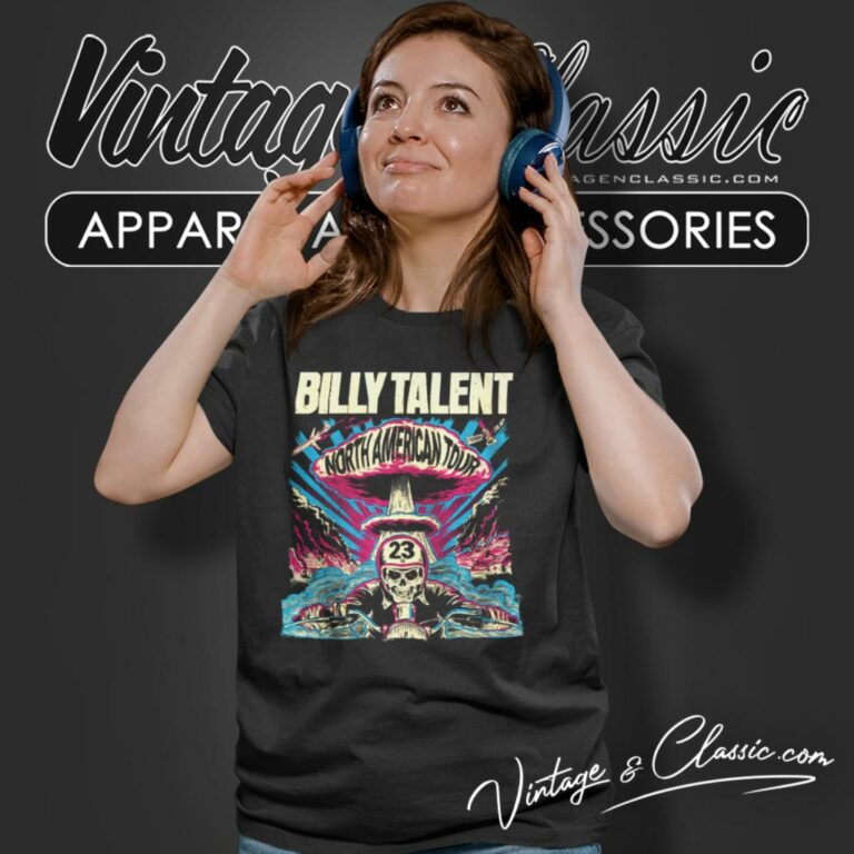 Billy Talent Shirt North American Tour Women T Shirt Billy Talent Shirt North American Tour Women T Shirt