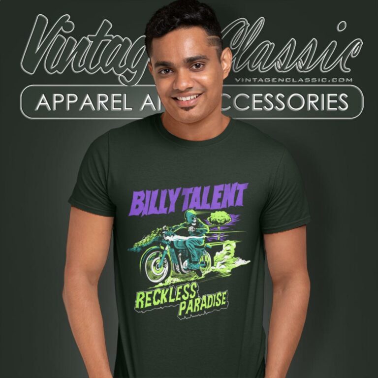Billy Talent Shirt Reckless Paradise T Shirt Billy Talent Shirt Reckless Paradise T Shirt