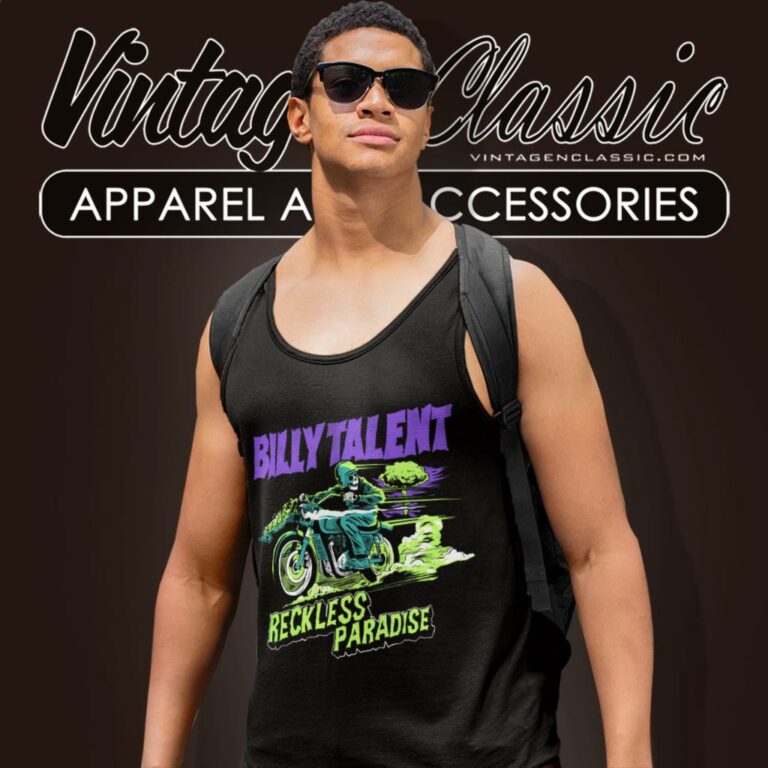 Billy Talent Shirt Reckless Paradise Tank Top Racerback Billy Talent Shirt Reckless Paradise Tank Top Racerback