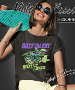 Billy Talent Shirt Reckless Paradise Women T Shirt