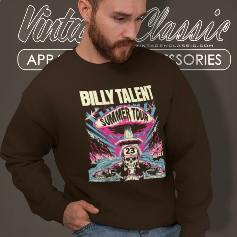 Billy Talent Shirt Summer Tour 2023 Sweatshirt Billy Talent Shirt Summer Tour 2023 Sweatshirt