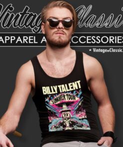 Billy Talent Shirt Summer Tour 2023 Tank Top Racerback