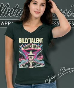Billy Talent Shirt Summer Tour 2023 V Neck TShirt
