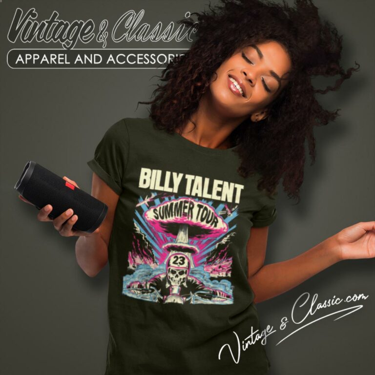 Billy Talent Shirt Summer Tour 2023 Women T Shirt Billy Talent Shirt Summer Tour 2023 Women T Shirt
