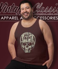 Billy Talent Skull Tank Top Racerback