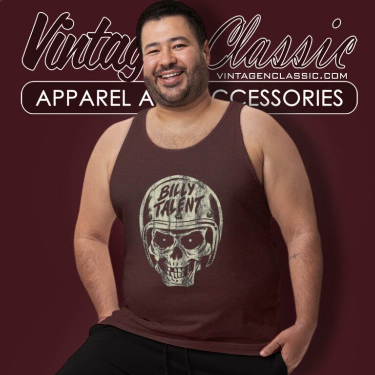 Billy Talent Skull Tank Top Racerback Billy Talent Skull Tank Top Racerback