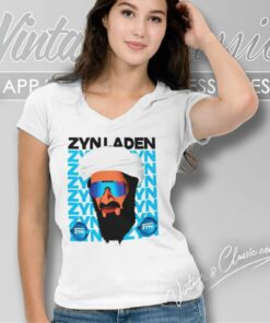 Bin Laden Osama Zynladen V Neck TShirt