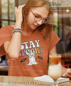 Bingo Boo Stay Spooky Halloween Shirt 8 Bingo Boo Stay Spooky Halloween Women TShirt