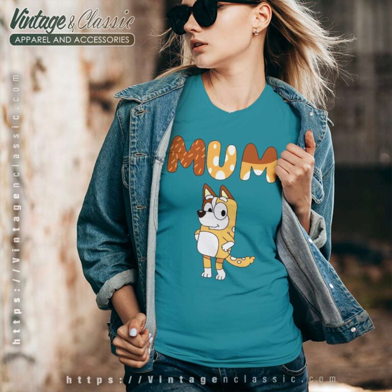 Bingo Mom Chilli Heeler Mothers Day Gift V Neck TShirt Bingo Mom Chilli Heeler Mothers Day Gift V Neck TShirt