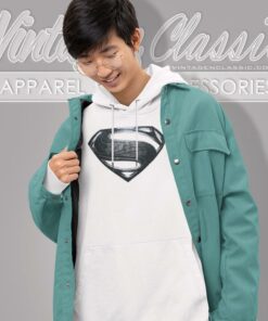 Bioworld Superman Silver Hoodie