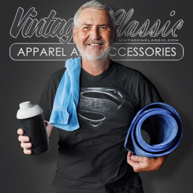 Bioworld Superman Silver V Neck TShirt Bioworld Superman Silver V Neck TShirt