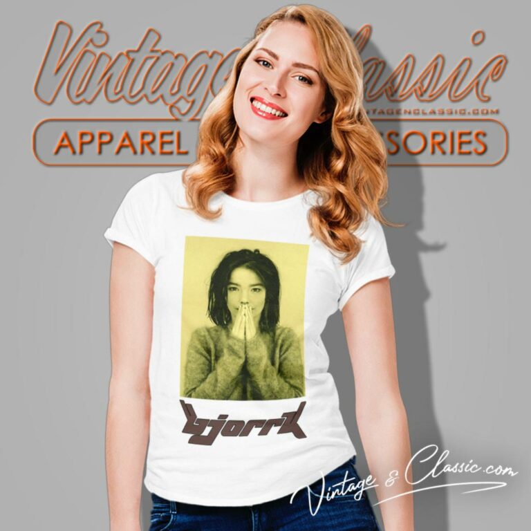 Bjork Debut Album Cover Women T Shirt Bjork Debut Album Cover Women T Shirt