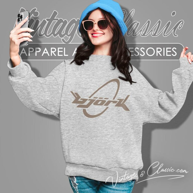 Bjork Debut Circle Logo Sweatshirt Bjork Debut Circle Logo Sweatshirt