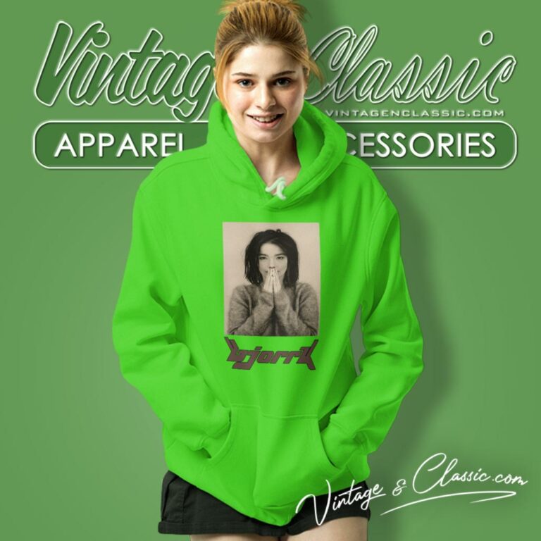 Bjork Debut Photograph Vintage Vibe Hoodie Bjork Debut Photograph Vintage Vibe Hoodie