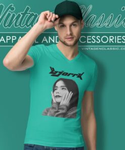 Bjork Debut Shirt 4 Bjork Debut V Neck TShirt