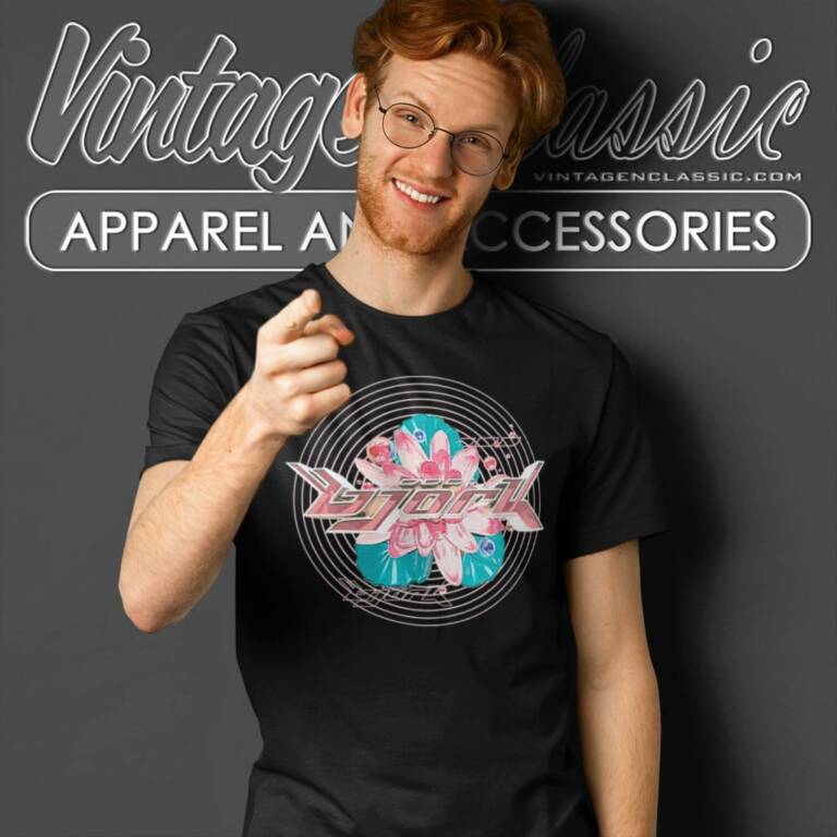 Bjork Post Lotus Artwork T Shirt Bjork Post Lotus Artwork T Shirt