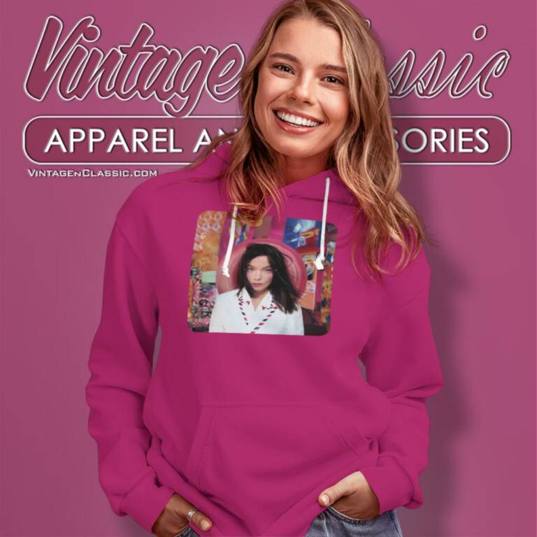 Bjork Post Tour Vintage Hoodie Bjork Post Tour Vintage Hoodie