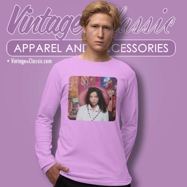 Bjork Post Tour Vintage Long Sleeve Tee Bjork Post Tour Vintage Long Sleeve Tee
