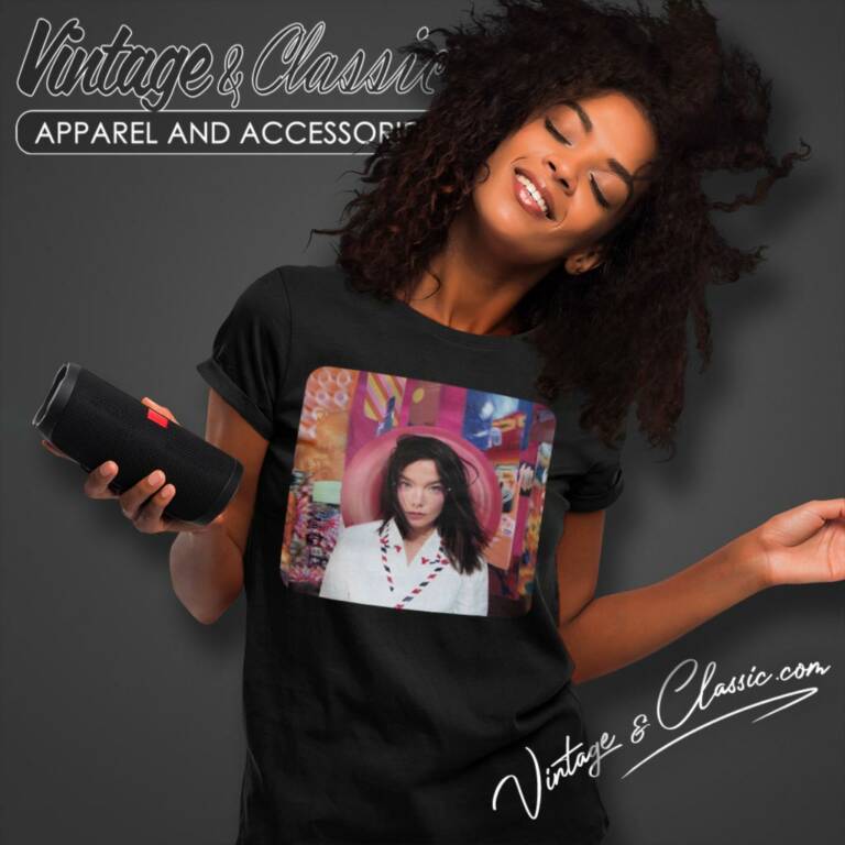 Bjork Post Tour Vintage Women T Shirt Bjork Post Tour Vintage Women T Shirt