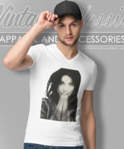 Bjork Vintage Art Shirt 5 Bjork Vintage Art V Neck TShirt