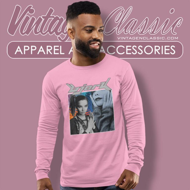 Bjork Vintage Graphic Long Sleeve Tee Bjork Vintage Graphic Long Sleeve Tee